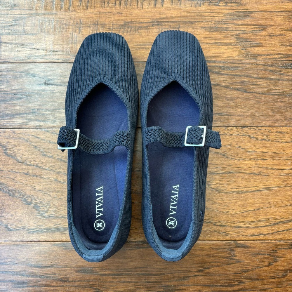 Vivaia Square-Toe Mary Jane (Margot Mary Jane) Sz 5